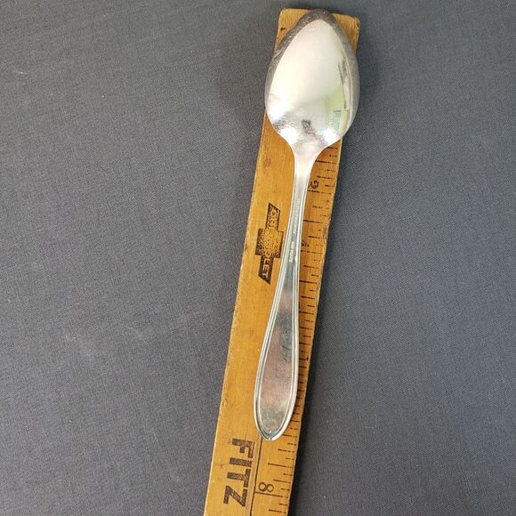 Oneida Bridal Wreath 1915 Community Silverplate Place Oval Soup Tablespoon - Picture 5 of 5